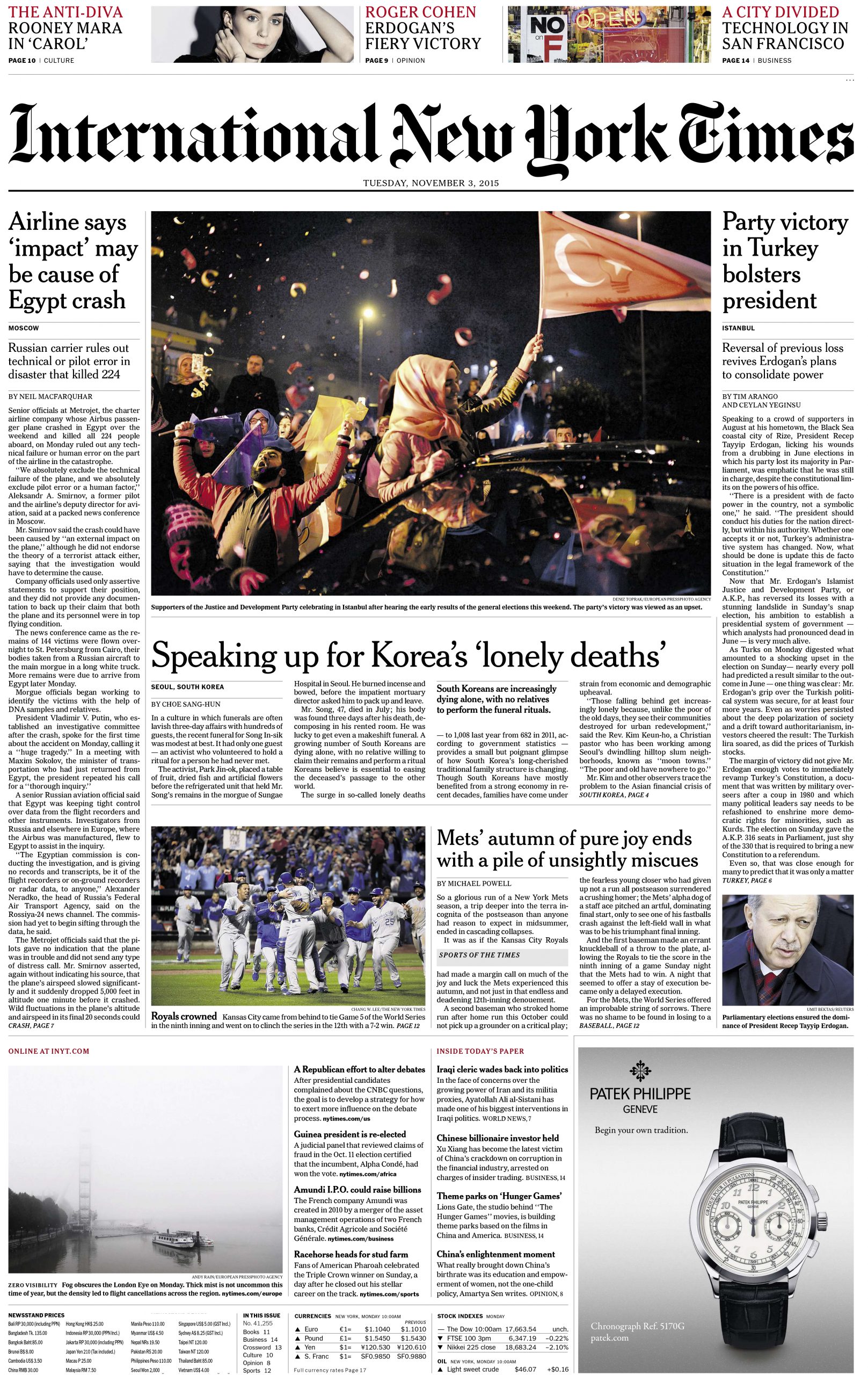 NYT 03/11/2015 3rd TUESDAY 3